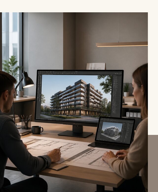 3D визуализация архитектуры и объектов строительства в Дивногорске